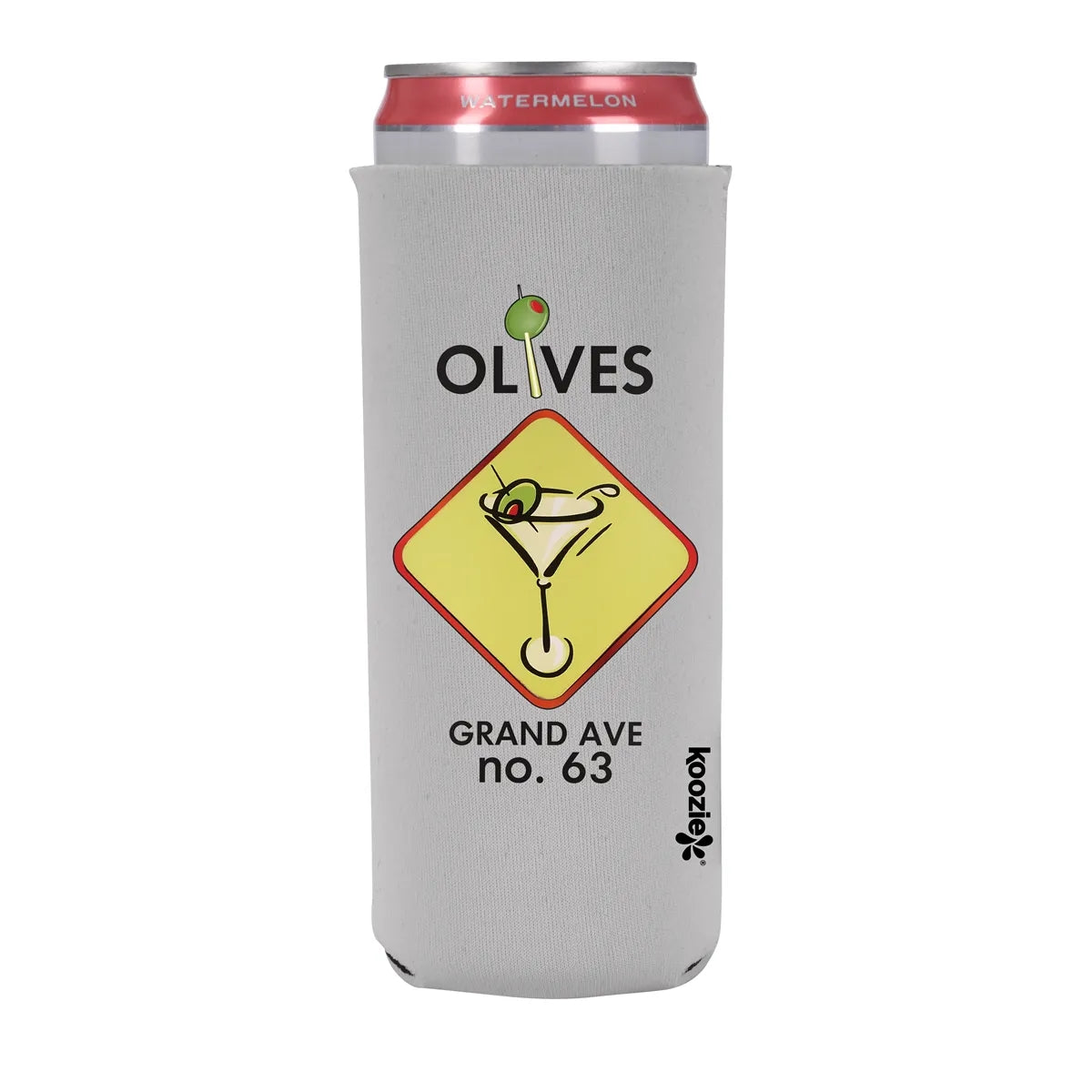 Full Color Slim Can Cooler