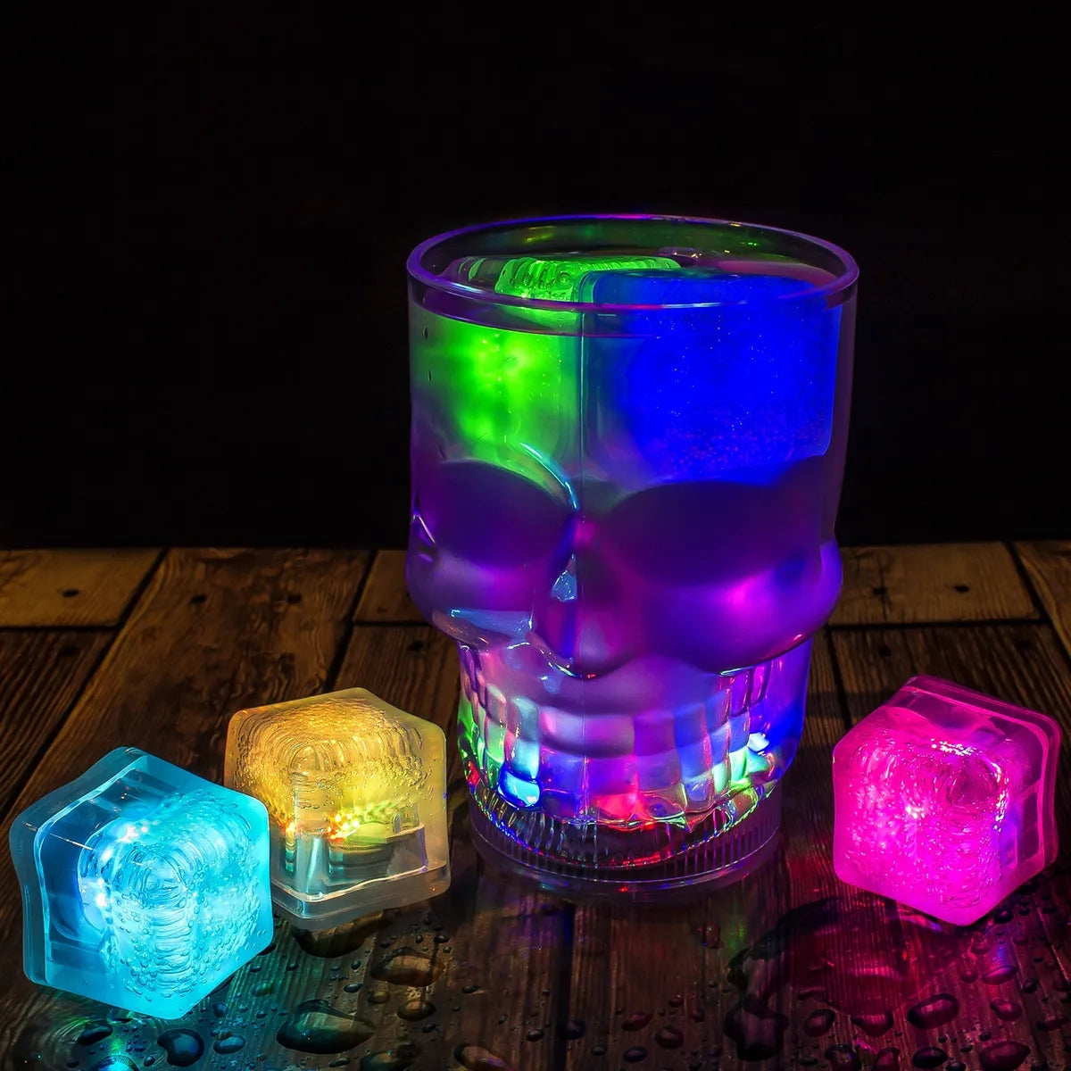 Light-Up Skull Cup 14 oz
