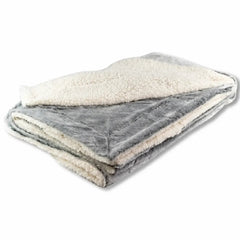 Faux Fur Sherpa Blanket 50" x 60"