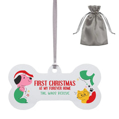 Metal Holiday Christmas Tree Ornament