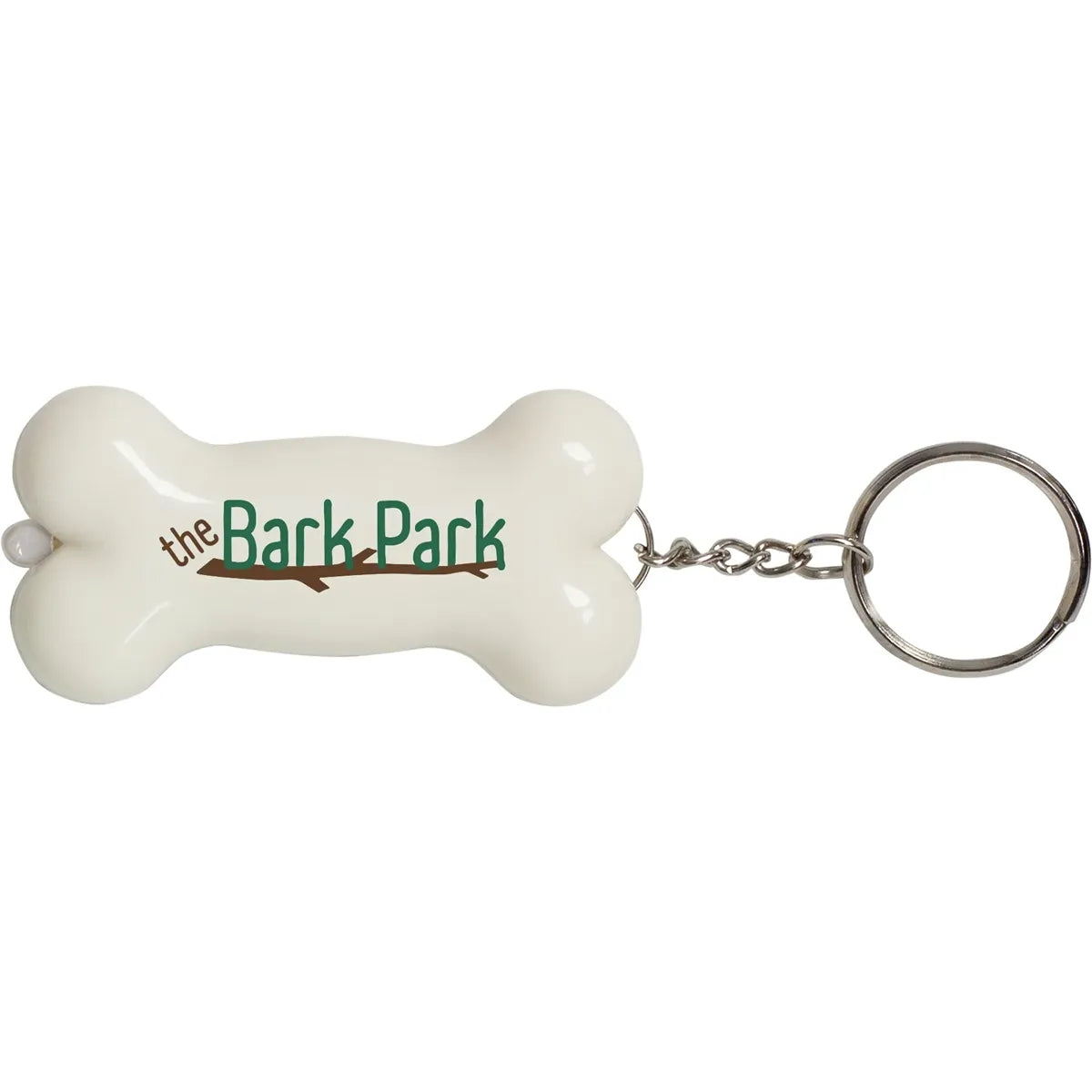 Light Up Dog Bone Keytag