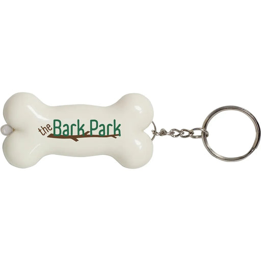 Light Up Dog Bone Keytag