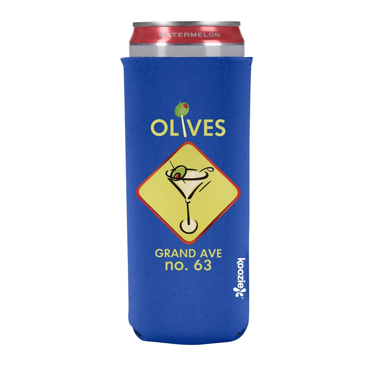 Full Color Slim Can Cooler