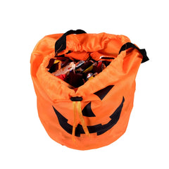 Light-Up Pumpkin Tote Bag