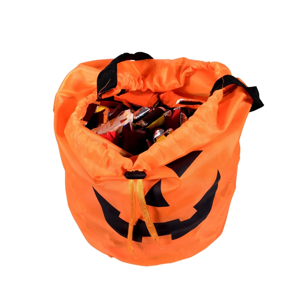Light-Up Pumpkin Tote Bag