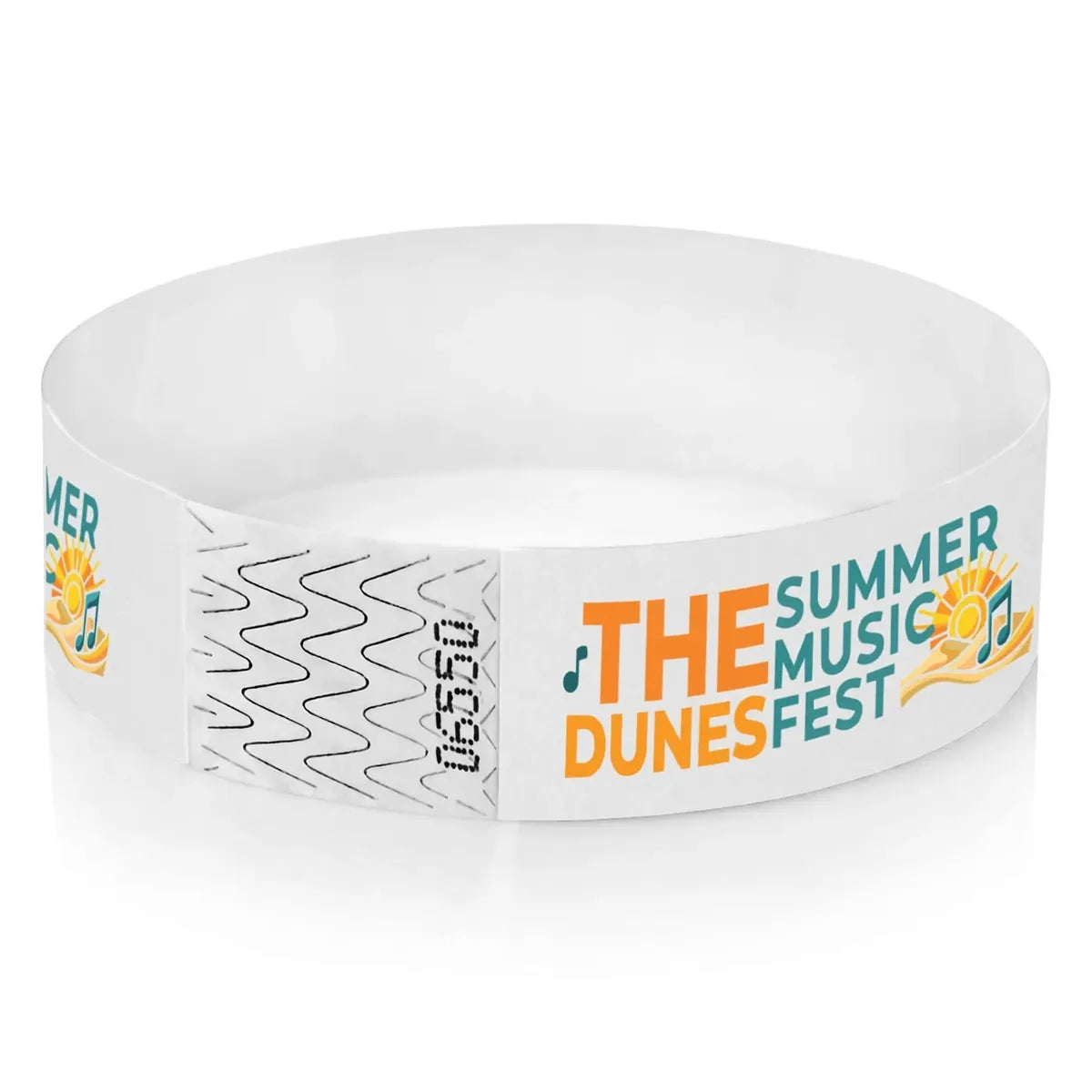 Full Color Tear-Resistant Paper Wristband