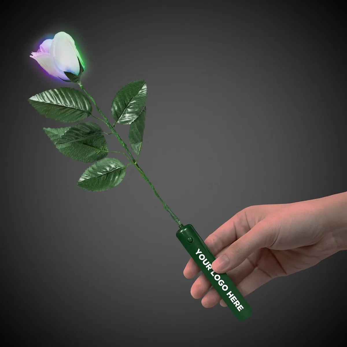 Light-Up Red Rose