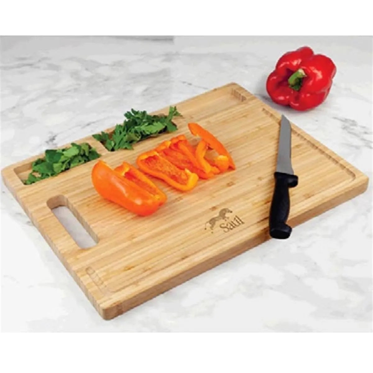 Master 3 Tray Premium Bamboo Cutting Board
