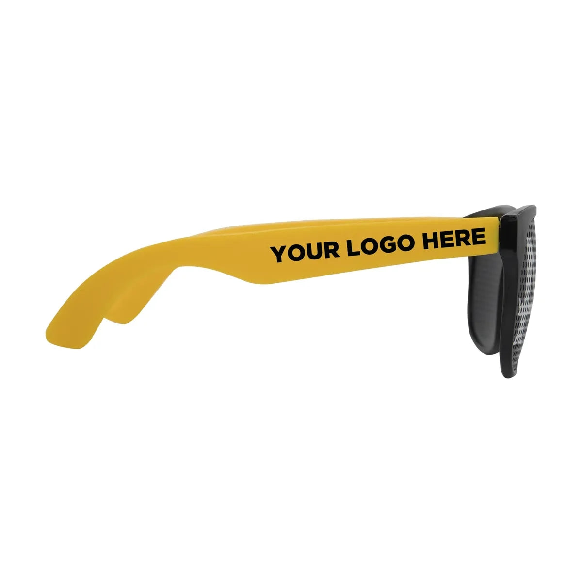 2027 New Year Neon Yellow Sunglasses