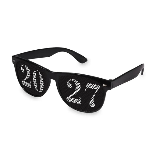 2027 New Year Black Sunglasses