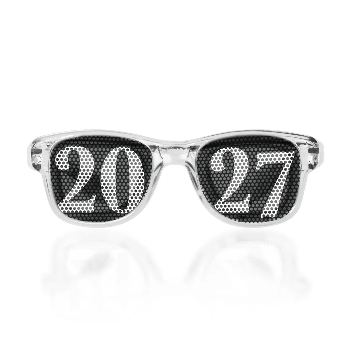 Light-Up 2027 New Year Retro Sunglasses