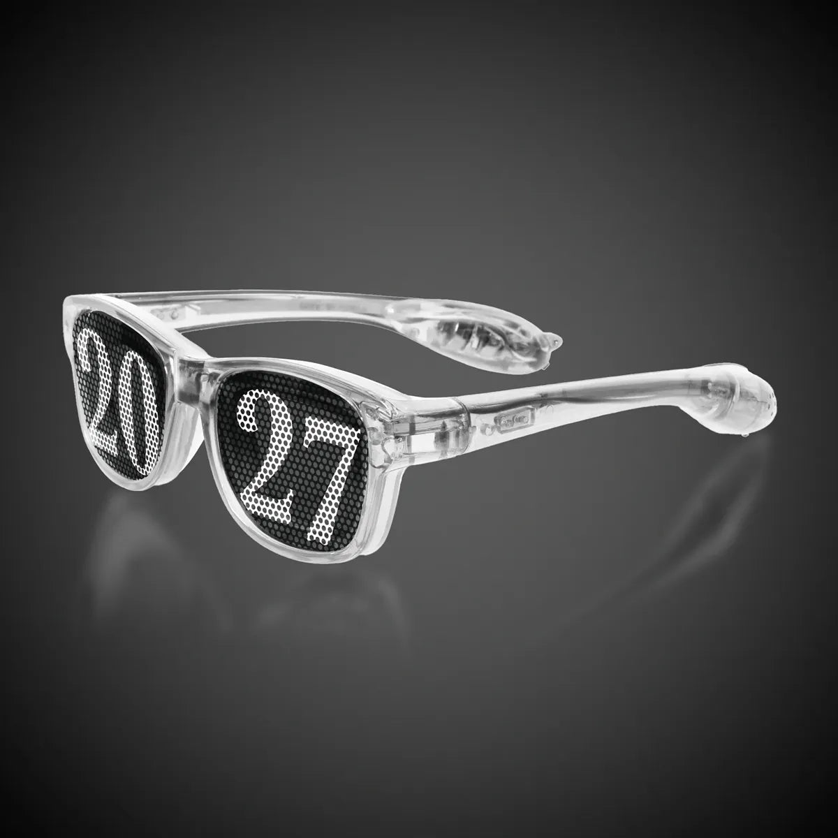 Light-Up 2027 New Year Retro Sunglasses