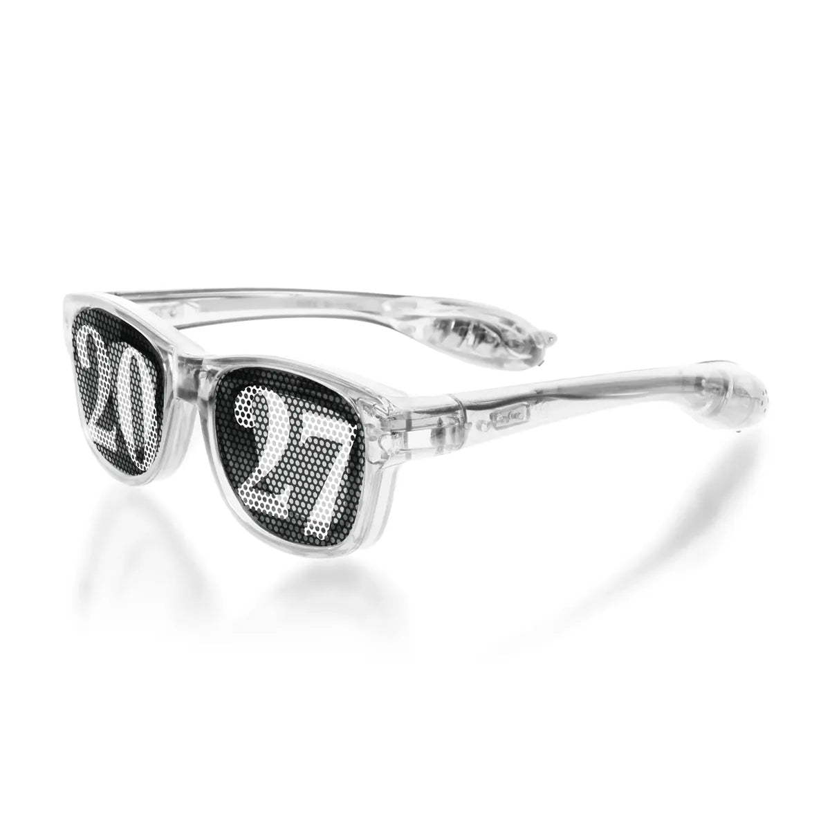 Light-Up 2027 New Year Retro Sunglasses