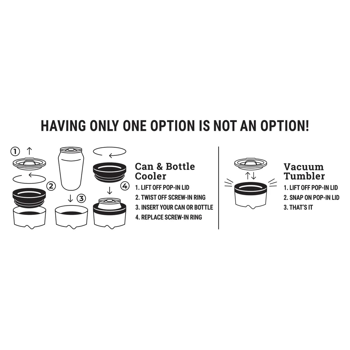 Triple Vacuum Tumbler - 13 oz.