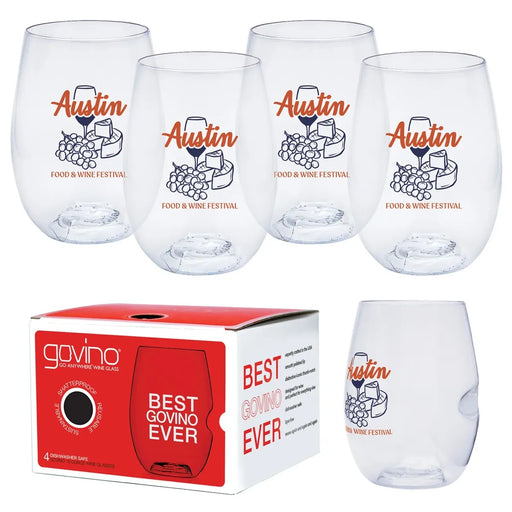 Dishwasher Safe Shatterproof 16oz Wine Glass 4 Pack