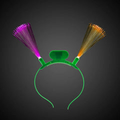 LED Fiber Optic Headband — Assorted Colors