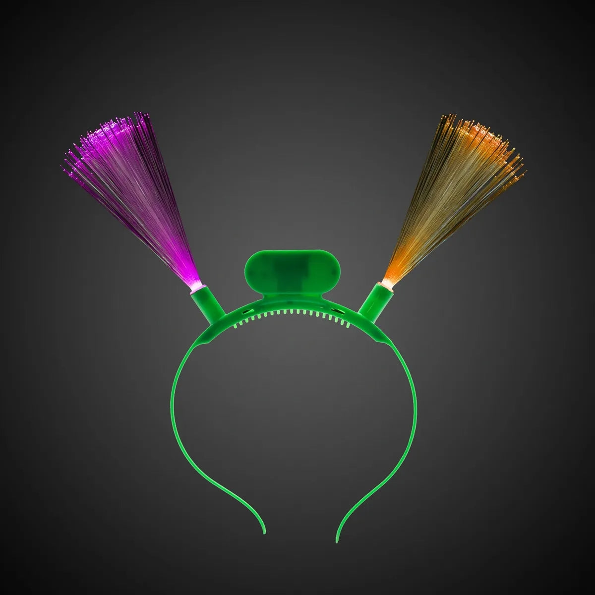 LED Fiber Optic Headband — Assorted Colors