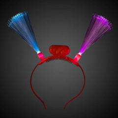 LED Fiber Optic Headband — Assorted Colors