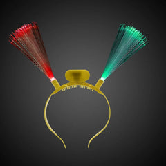 LED Fiber Optic Headband — Assorted Colors