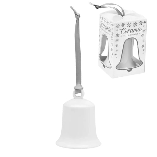 Ceramic Bell Ornament Holiday Christmas Tree Ornament