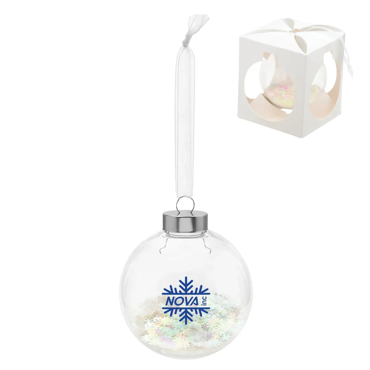 Shimmer Fill Christmas Tree Ornament