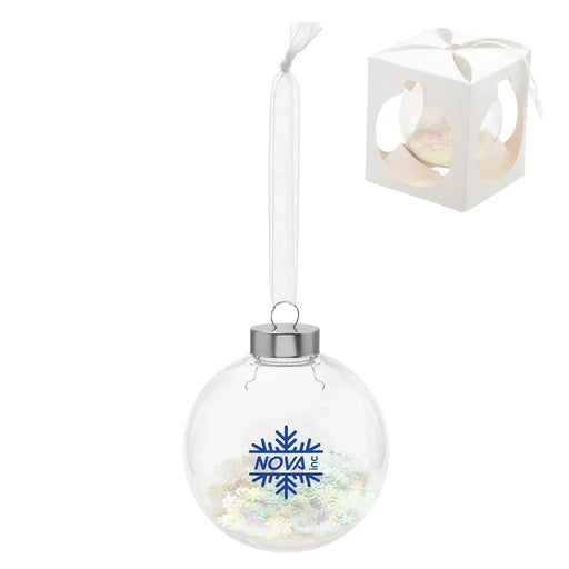 Shimmer Fill Christmas Tree Ornament