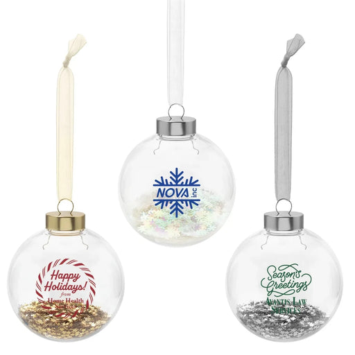 Shimmer Fill Christmas Tree Ornament