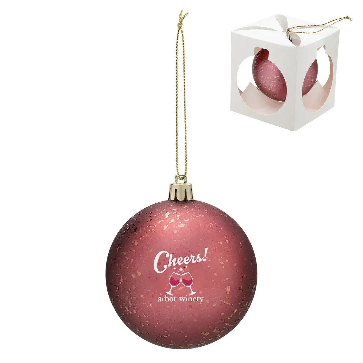 Frost Drop Holiday Christmas Tree Ornament