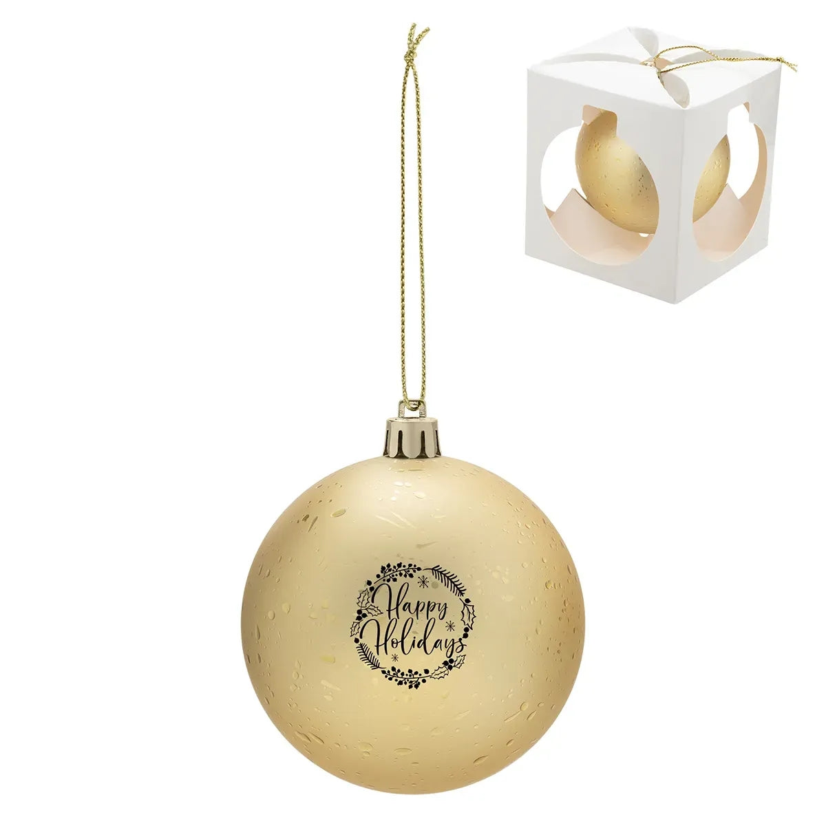 Frost Drop Holiday Christmas Tree Ornament