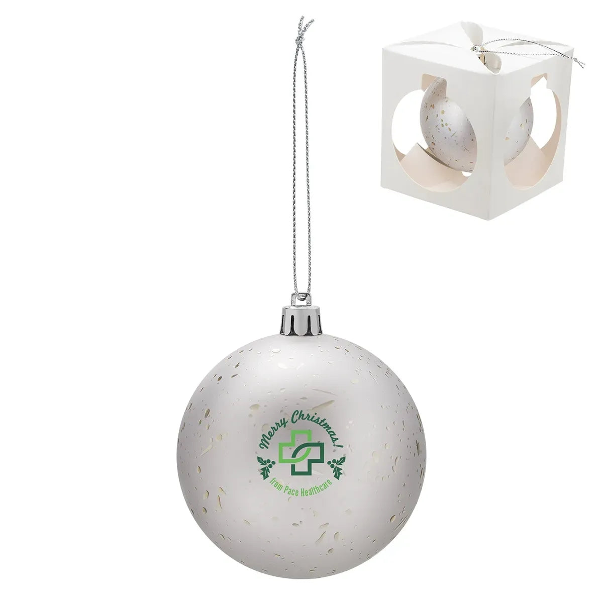 Frost Drop Holiday Christmas Tree Ornament