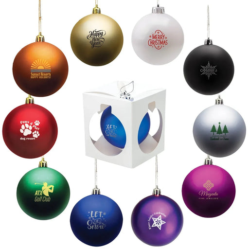 Shatter Resistant Holiday Christmas Tree Ornament