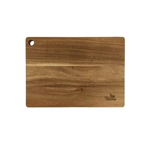 Acacia Cutting Board w/ Drip Ring & Corner Hole 13.75 x 9.75