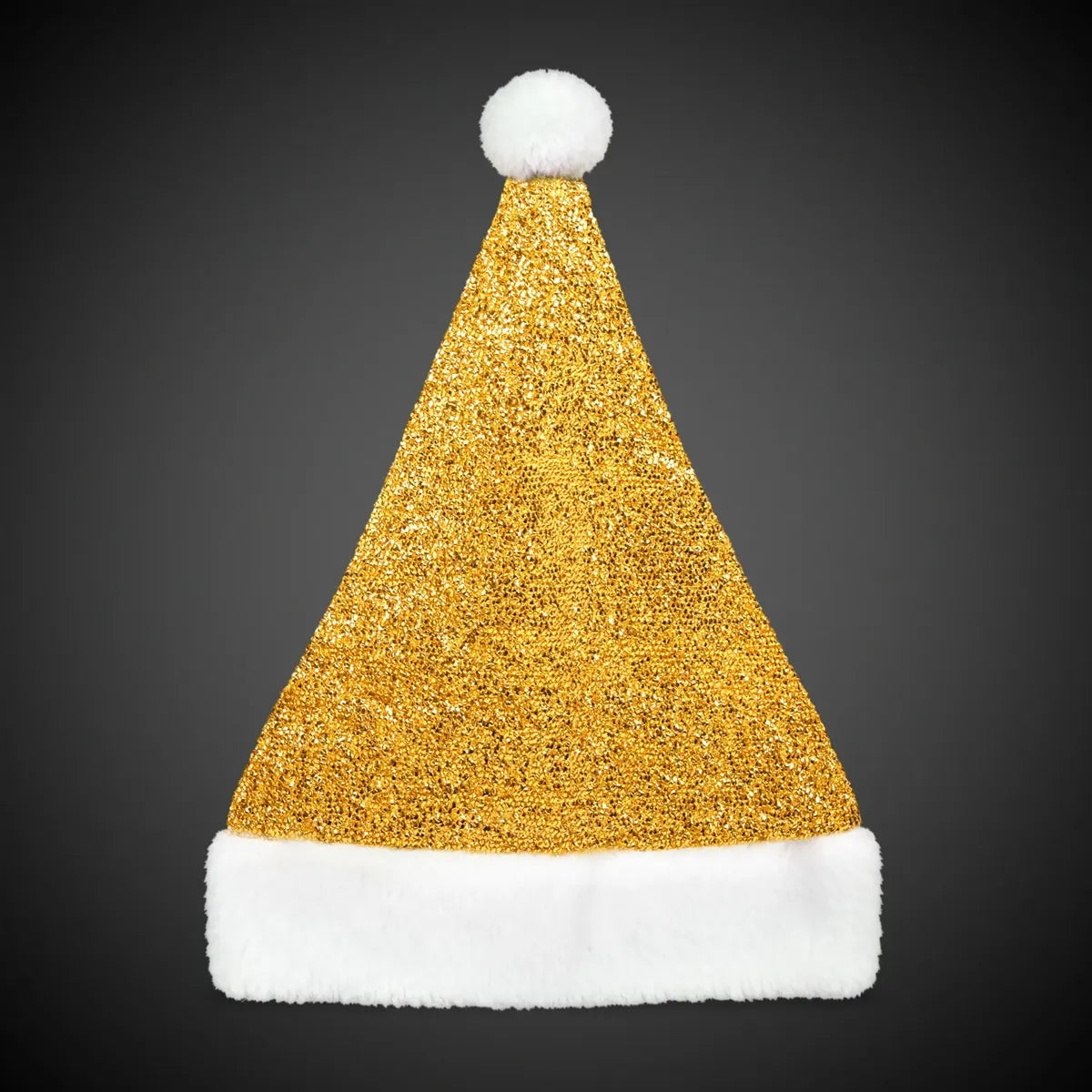 Gold Santa Hat
