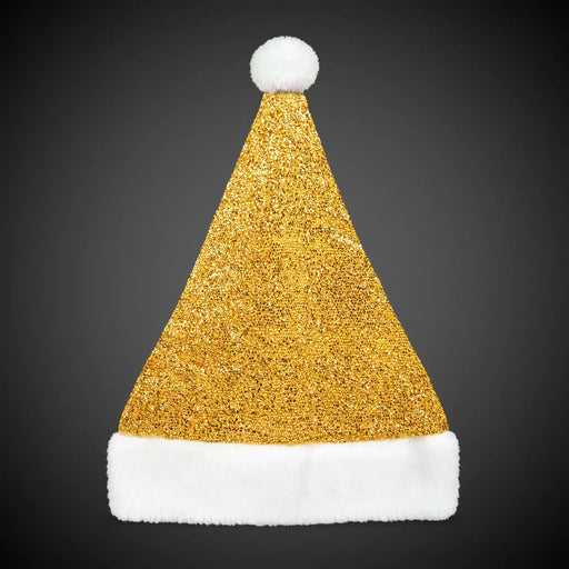 Gold Santa Hat