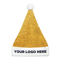 Gold Santa Hat