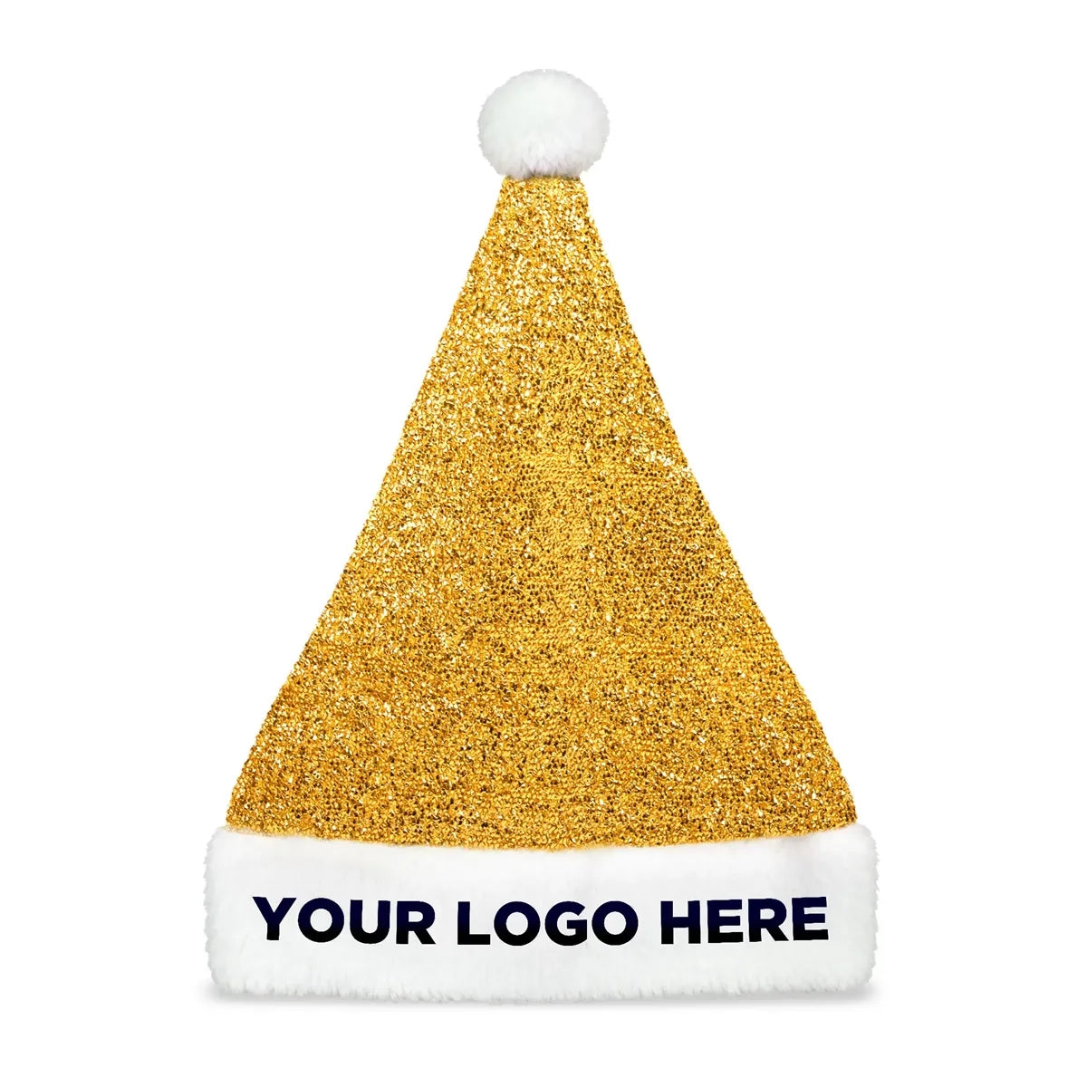 Gold Santa Hat
