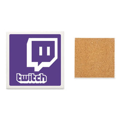 Square Absorbing Stone Coaster Set