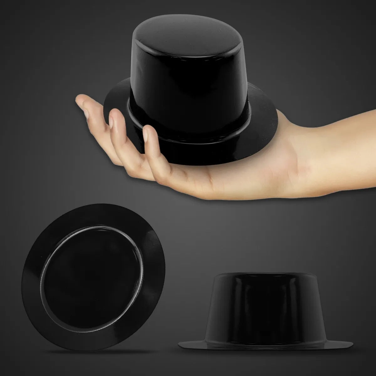 Mini Black Top Hat