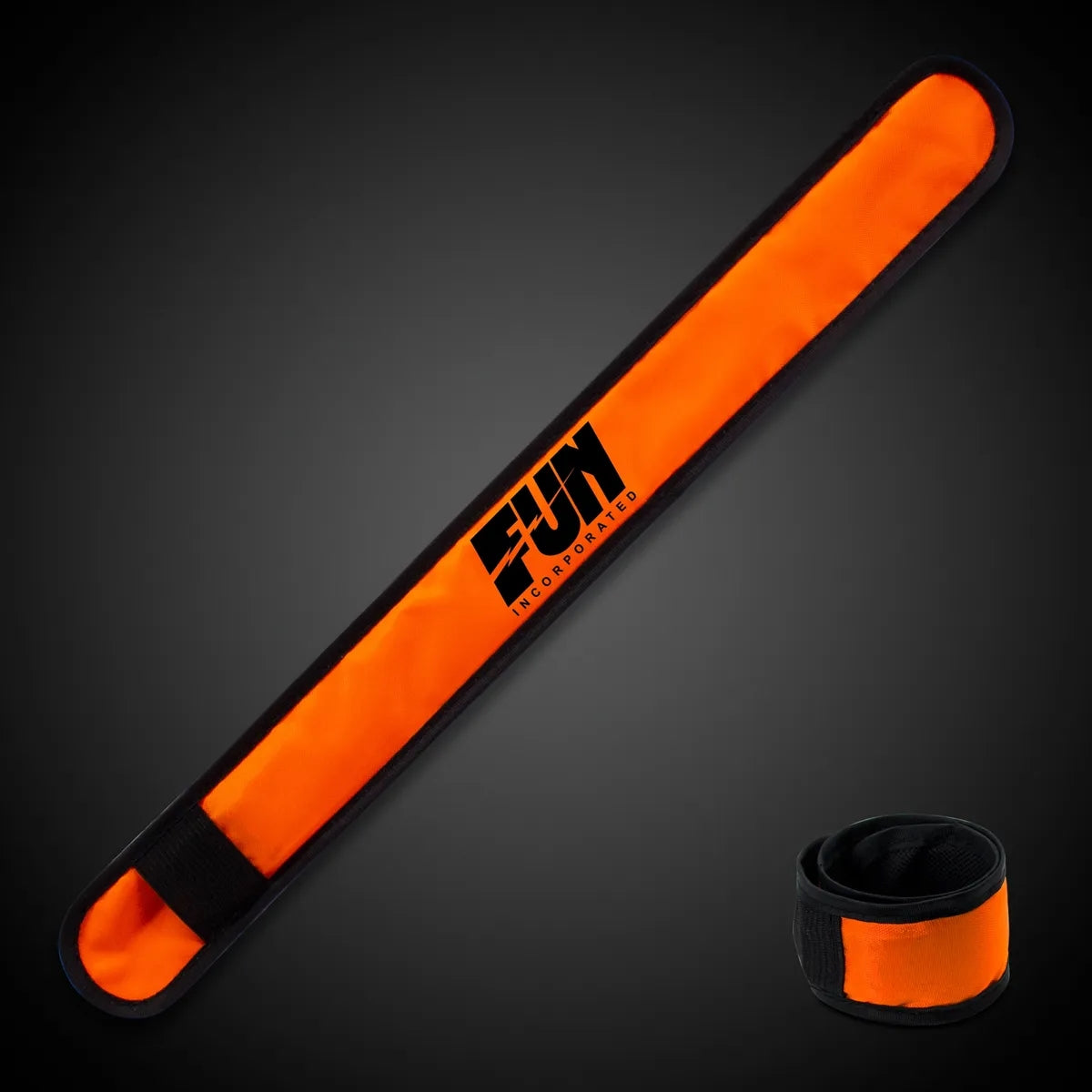 Light-Up Slap Bracelet — Blue