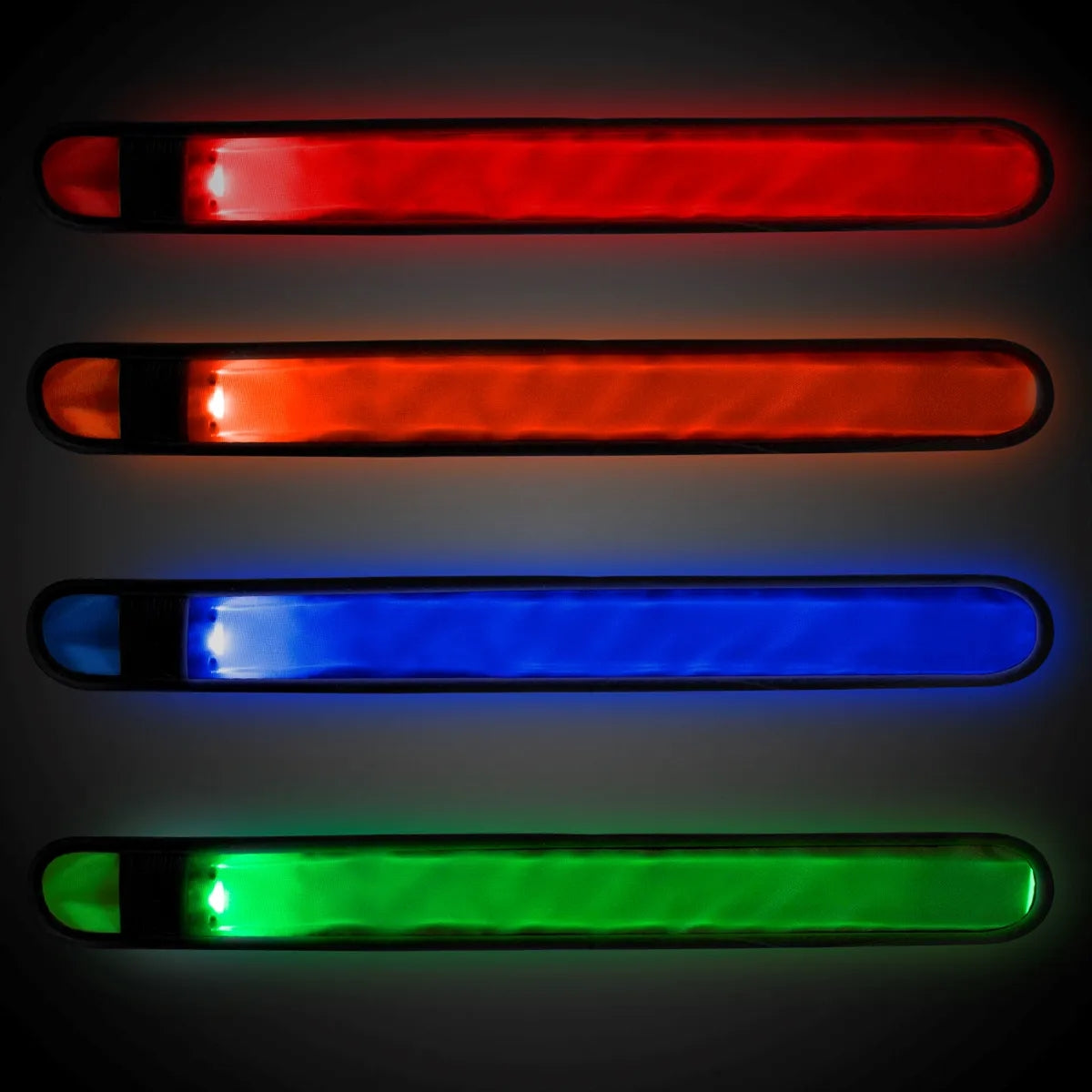 Light-Up Slap Bracelet — Blue