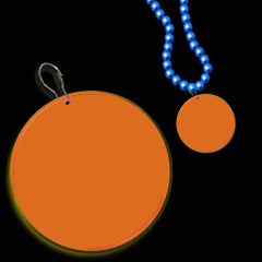 Plastic Medallion 2.5" for Bead Necklaces