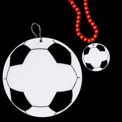 Plastic Medallion 2.5" for Bead Necklaces