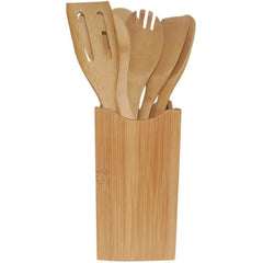 7-Piece Bamboo Utensil Set