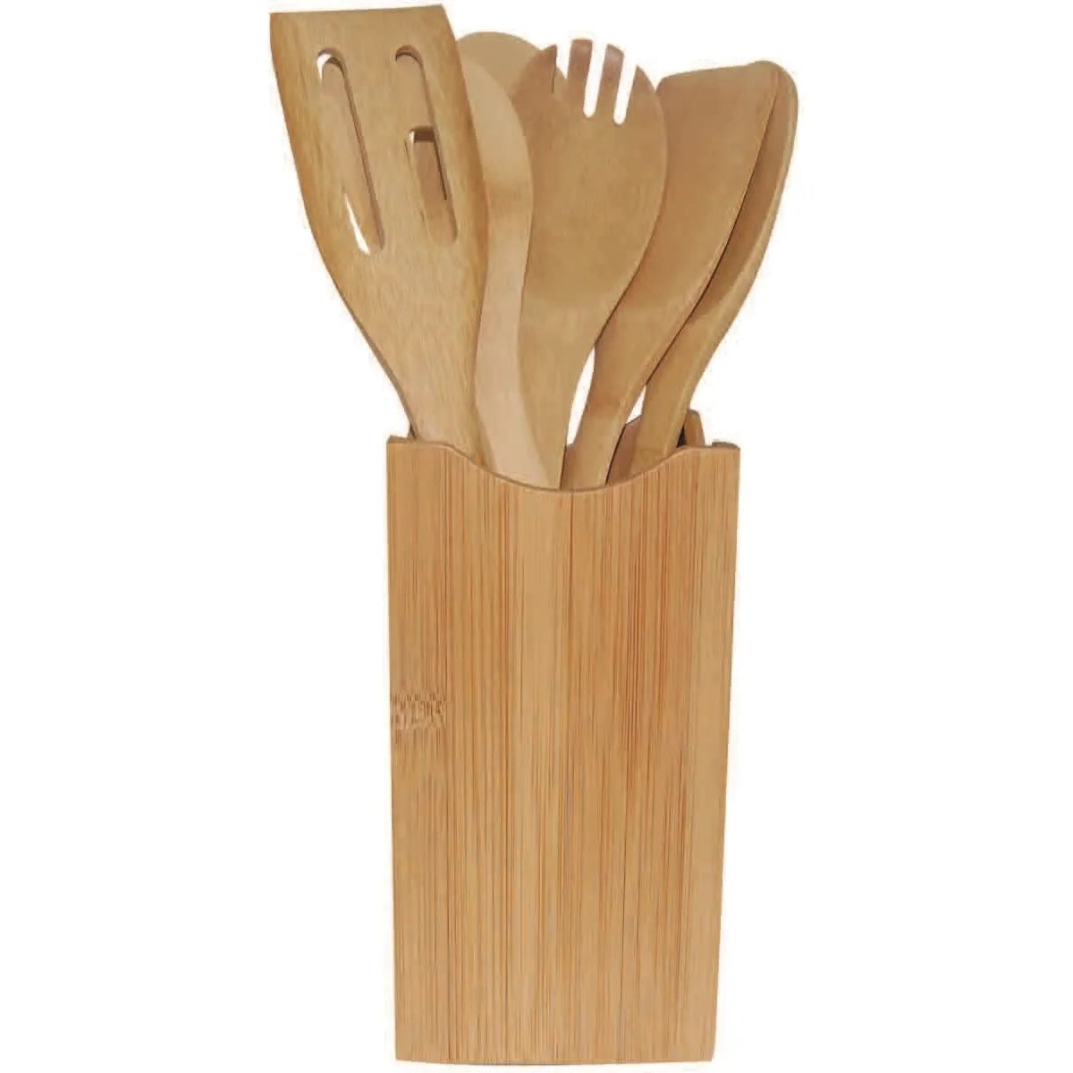 7-Piece Bamboo Utensil Set