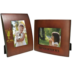 5 x 7 Curved Wood Frame