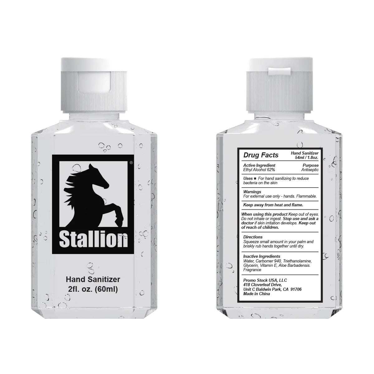 2oz Hand Sanitizer 75% Alcohol