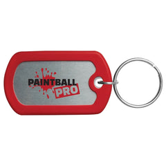 Dog Tag Keytag