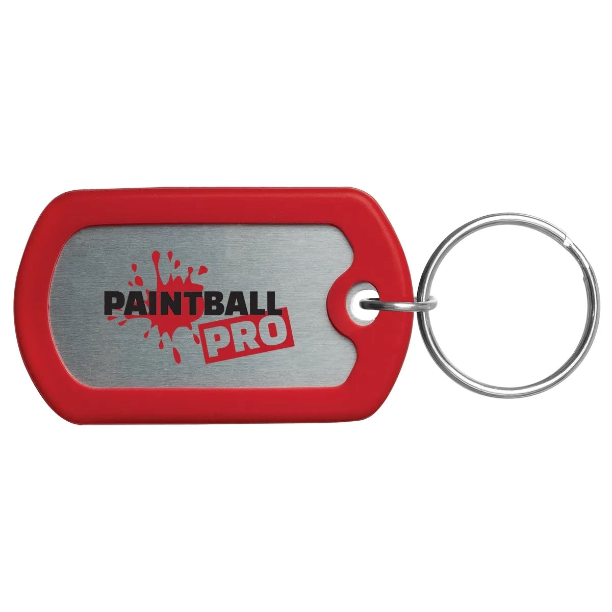 Dog Tag Keytag