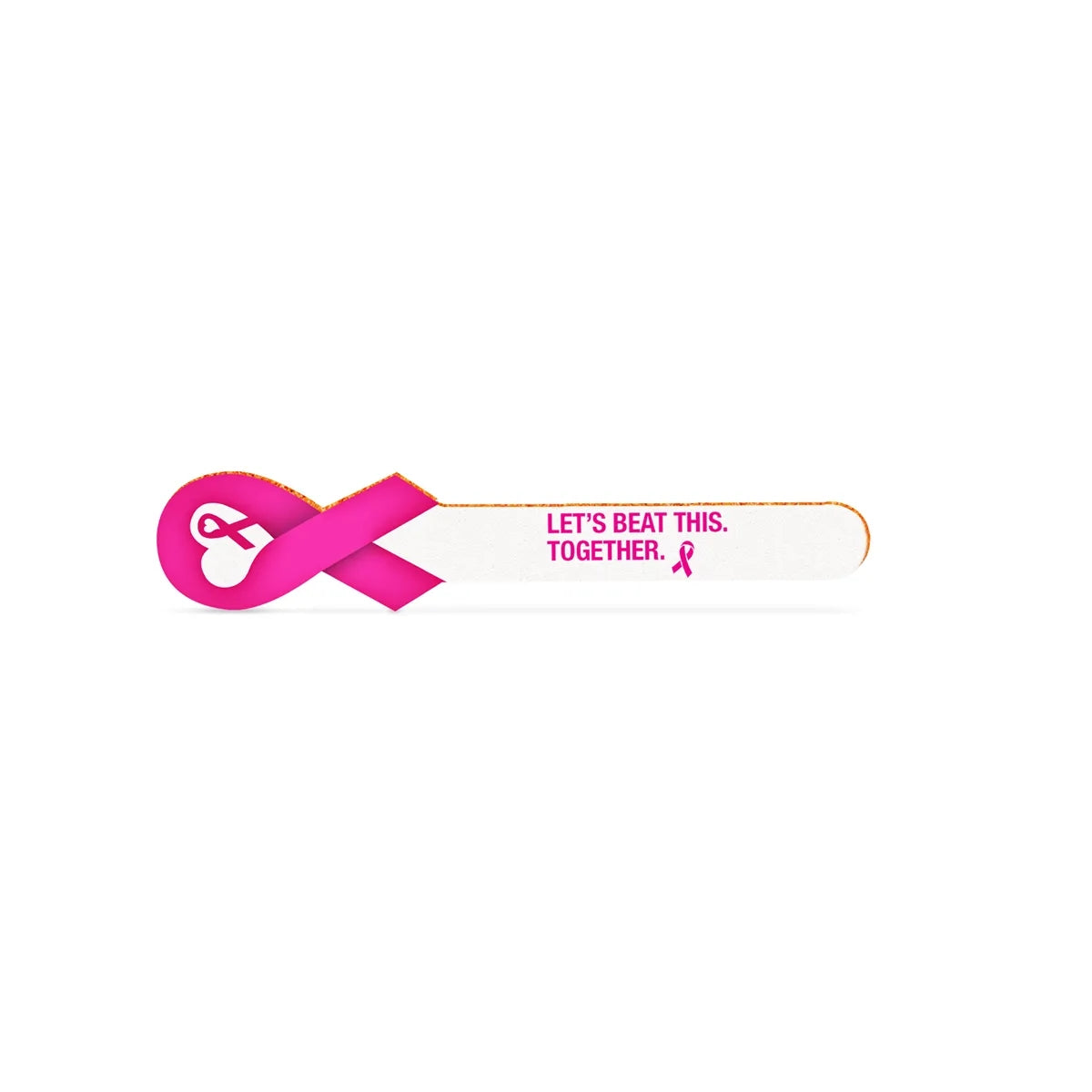 Ribbon Emery Board for Breast Cancer Awareness