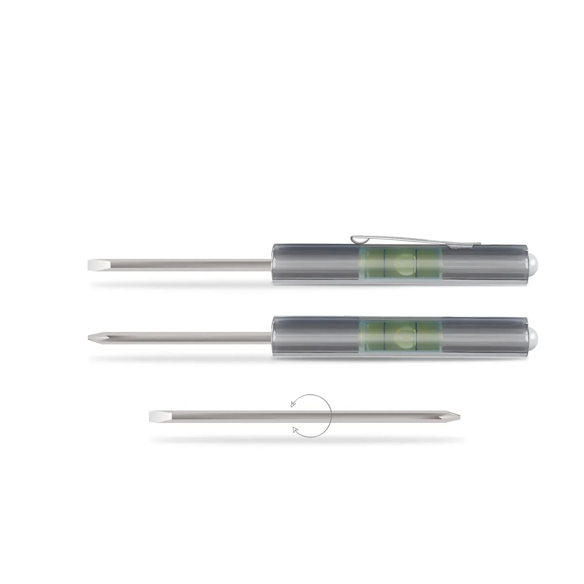 Reversible Screwdriver — 5.25″ × 0.45″